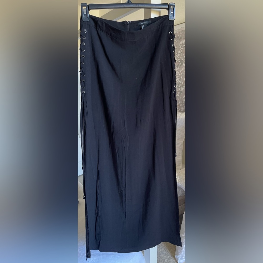 Forever 21 Maxi Slit Skirt